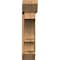 Ekena Millwork Balboa Slat Rough Sawn Bracket w/ Offset Brace, Western Red Cedar, 8"W x 34"D x 34"H BKT0806X34X34BOA06RWR - alternate 4